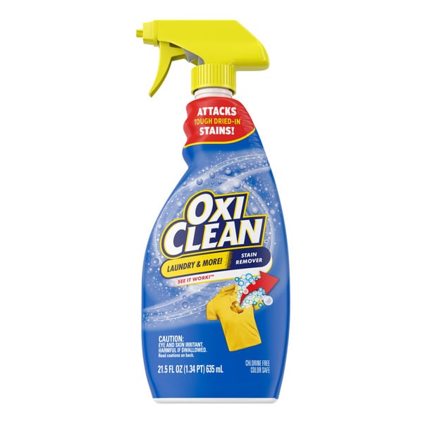 Laundry Care OxiClean Laundry Stain Remover Spray hero