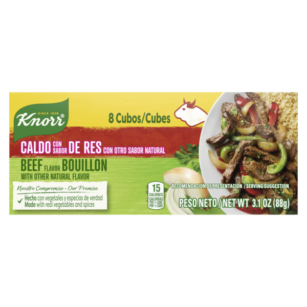 Mexican/Hispanic/Latino Foods Knorr Bouillon Cubes Beef Flavor Bouillon/Caldo De Res hero