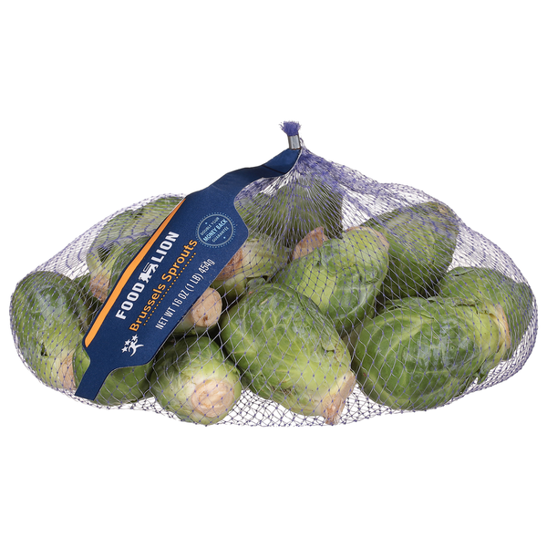 Fresh Vegetables Food Lion Fresh Brussels Sprouts Bag hero