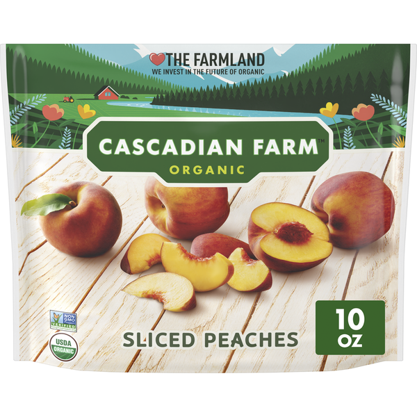 Frozen Fruit & Juice Cascadian Farm Organic Frozen Sliced Peaches hero