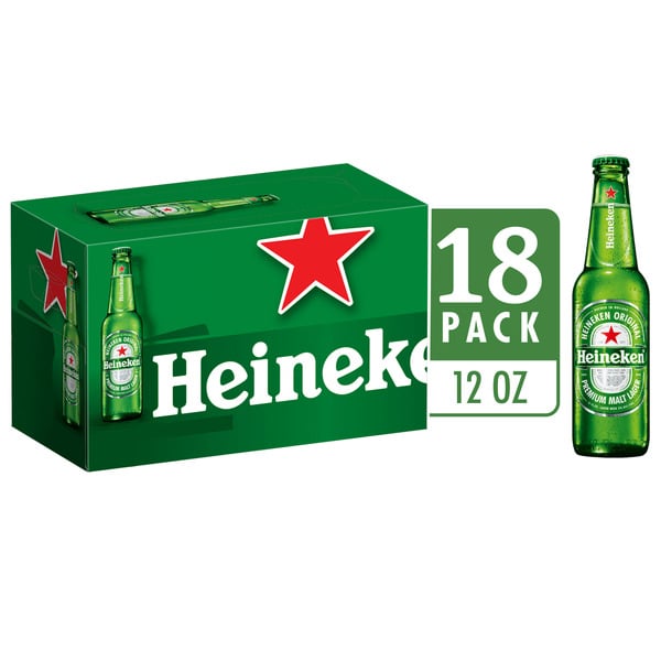 Import Beer Heineken Original Lager Beer hero