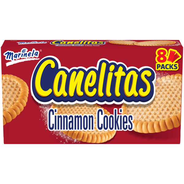 Cookies & Cakes Bimbo  Canelitas, 8 packs, Cinnamon Cookies hero