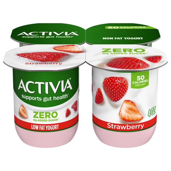 Yogurt/Kefir Activia Probiotic Blended Lowfat Strawberry Yogurt hero