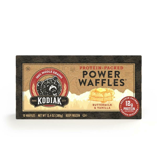 Hot Cereal & Pancake Mixes Kodiak Power Waffles Buttermilk & Vanilla hero