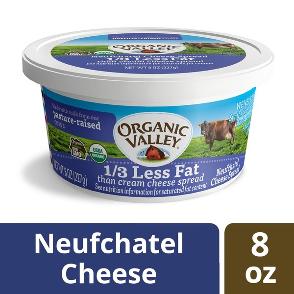 Other Creams & Cheeses Organic Valley Organic Neufchatel Cheese Spread hero