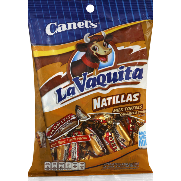 Candy & Chocolate Canels Milk Toffees, with Pecan, Natillas hero