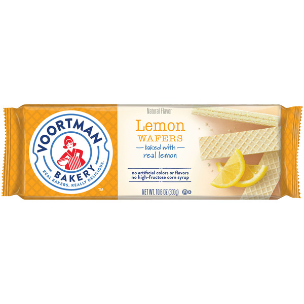 Cookies & Cakes Voortman Bakery Wafers, Lemon hero