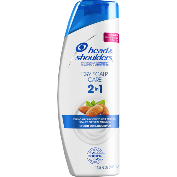 Hair Care Head & Shoulders Shampoo + Conditioner, Dandruff,  2 in 1, Dry Scalp Care hero