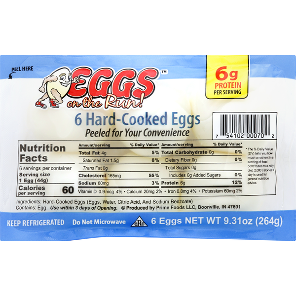 Prepared Meals Eggs on the Run Eggs, Hard-Cooked hero