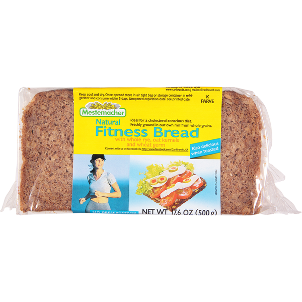 Bread Mestemacher Fitness Bread, Natural hero