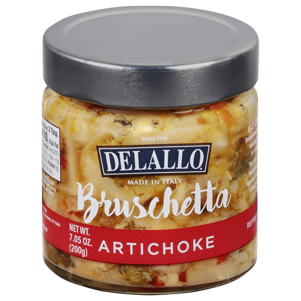 Packaged Cheese DeLallo Artichoke, Bruschetta hero