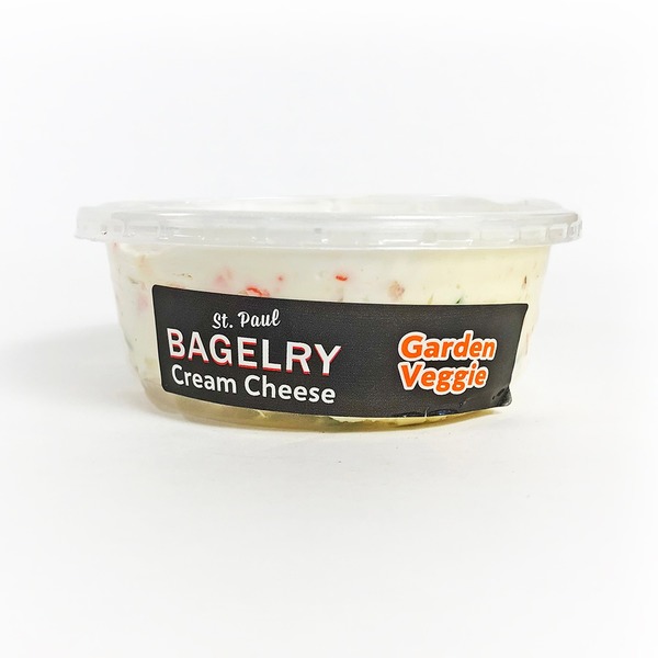 Other Creams & Cheeses St. Paul Bagelry Garden Vegetable Cream Cheese hero