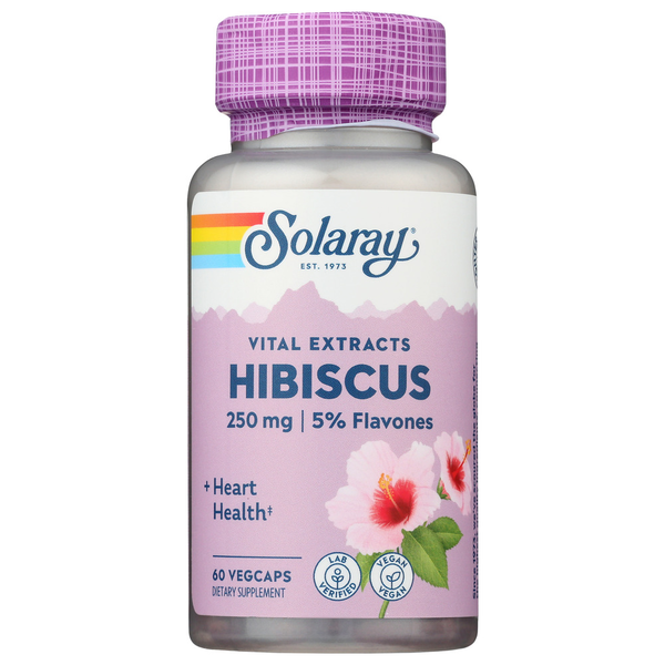 Cardiovascular Solaray Hibiscus Flower Extra hero