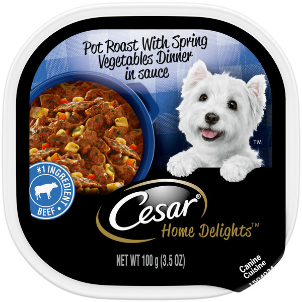 Wet Dog Food Cesar Home Delights Soft Wet Dog Food Pot Roast hero