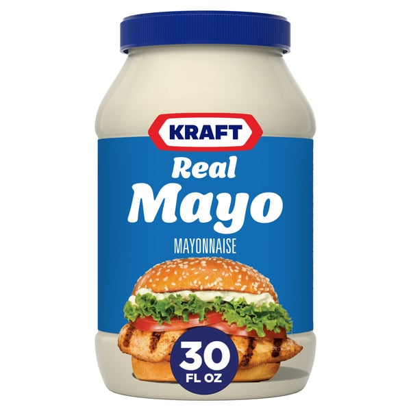 Condiments Kraft Real Mayo Creamy & Smooth Mayonnaise hero