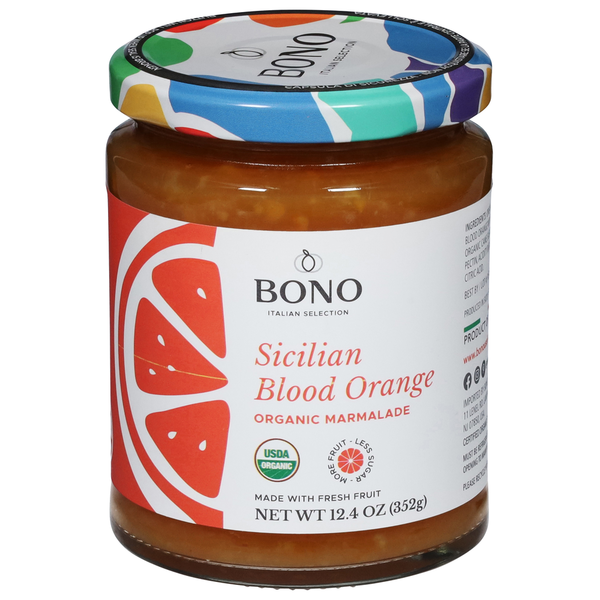 Preserved Dips & Spreads Bono Marmalade, Organic, Sicilian Blood Orange hero