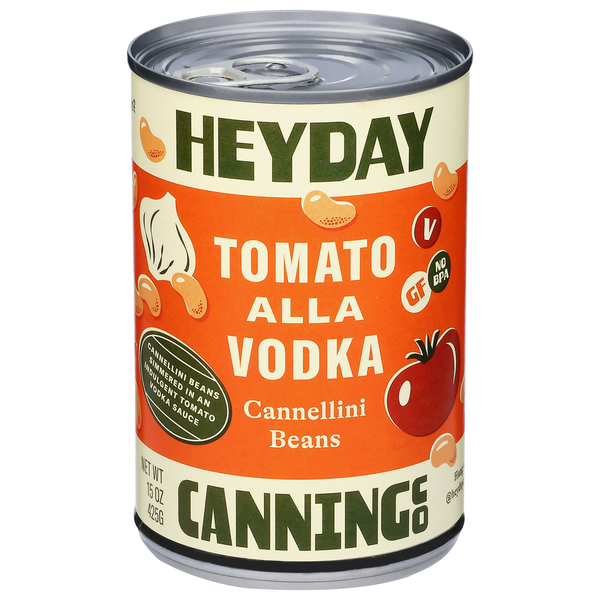 Canned & Jarred Vegetables Heyday Canning Co Cannellini Beans, Tomato Alla Vodka hero