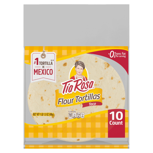 Tortillas & Flat Bread Tia Rosa 10  count, Tortillas hero