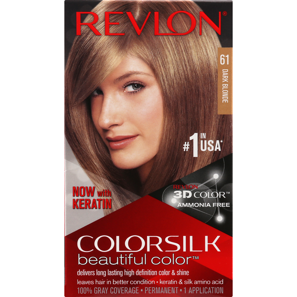 Hair Care Revlon Hair Color, Permanent, Dark Blonde 61 hero