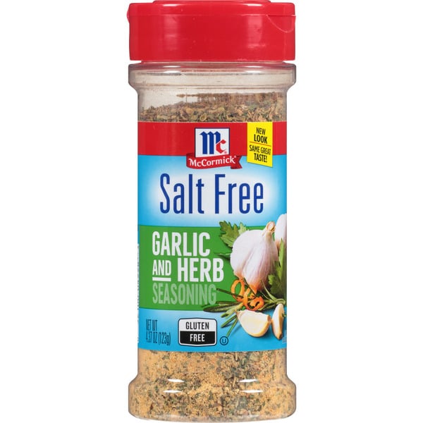 McCormick® Salt Free Garlic and Herb Seasoning hero