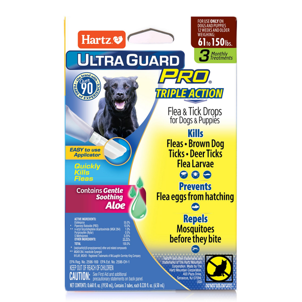 Coborn s Marketplace Hartz Ultra Guard Pro Flea Tick Topical for Dogs Puppies 61 150lbs Same Day Delivery or Pickup Coborn s