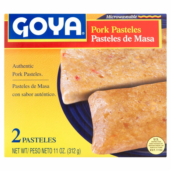 Latino Foods Goya Authentic Pork Pasteles hero