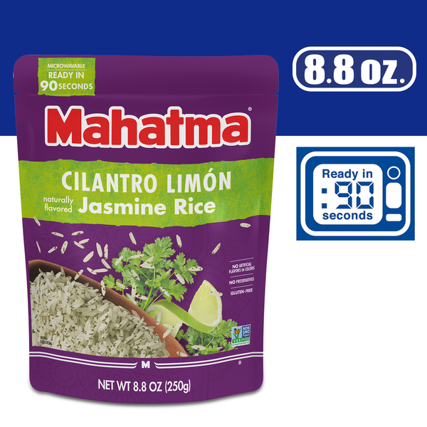 Grains, Rice & Dried Goods Mahatma Jasmine Rice, Cilantro Limon hero