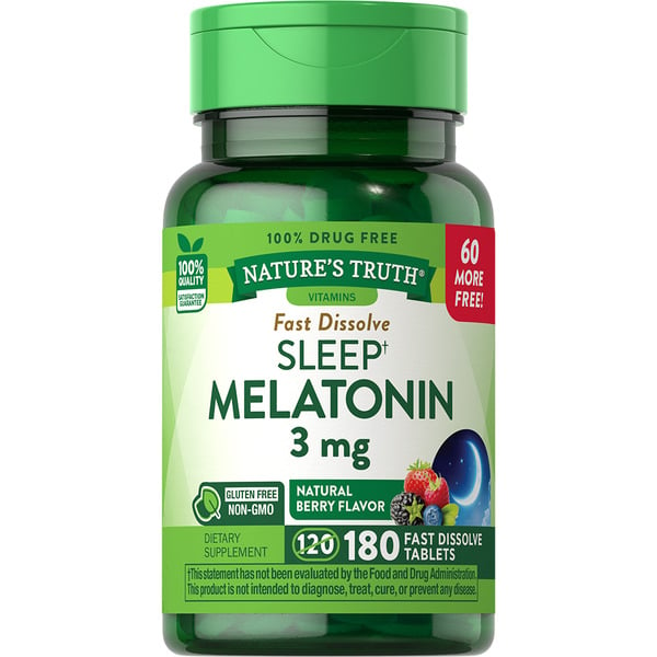 Vitamins & Supplements Nature's Truth Melatonin Fast Dissolve Tabs hero