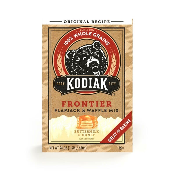 Hot Cereal & Pancake Mixes Kodiak Buttermilk & Honey Flapjack & Waffle Mix hero