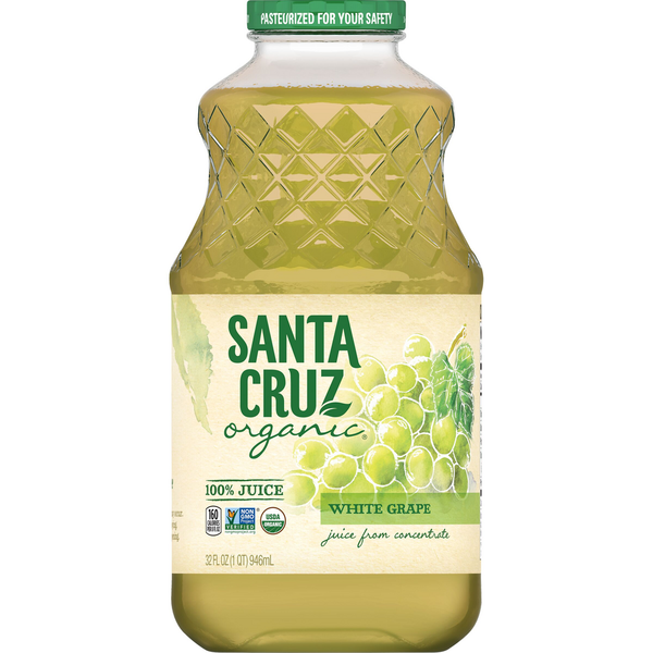 Juice & Nectars Santa Cruz Organic White Graper Juice hero