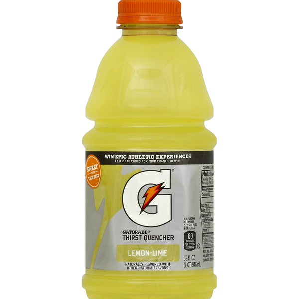 Energy & Sports Drinks Gatorade Thirst Quencher, Perform, Lemon-Lime hero