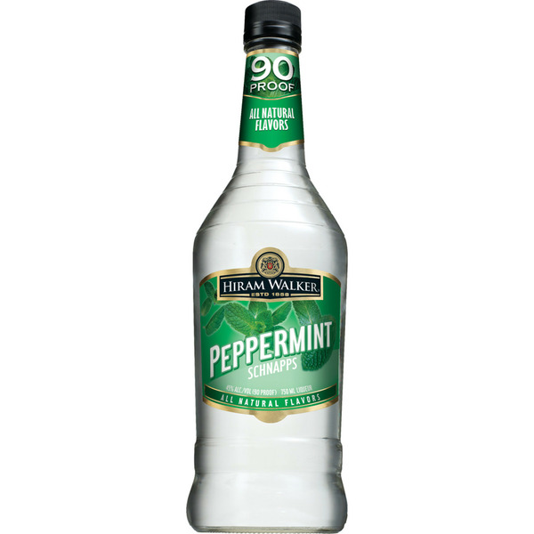 Spirits Hiram Walker Peppermint Schnapps hero