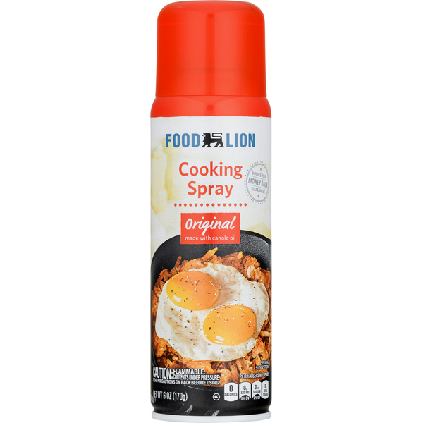 Oils & Vinegars Food Lion Original Cooking Spray hero