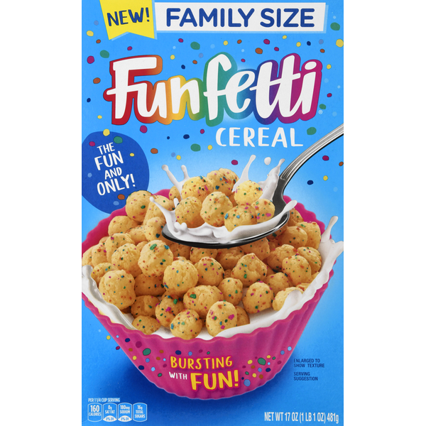 Funfetti Cereal, Family Size hero