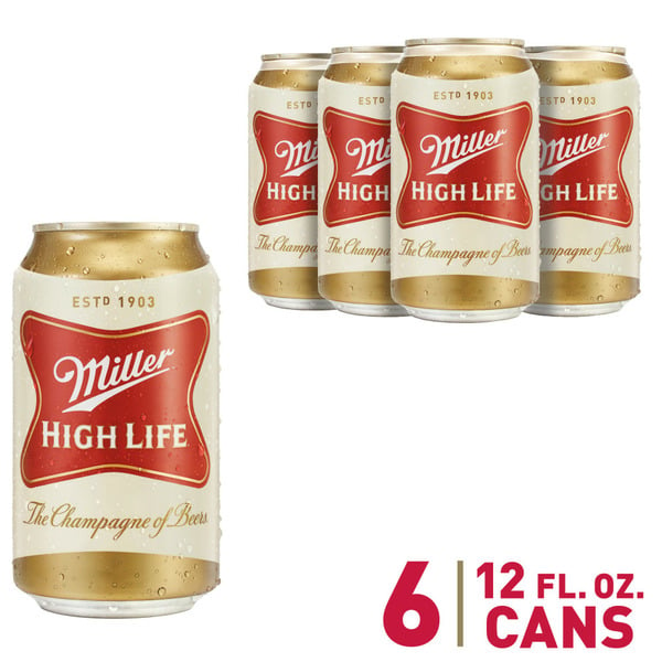 Lagers Miller High Life American Lager Beer hero