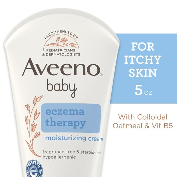 Baby Bath & Body Care Aveeno Eczema Therapy Moisturizing Cream With Oatmeal hero