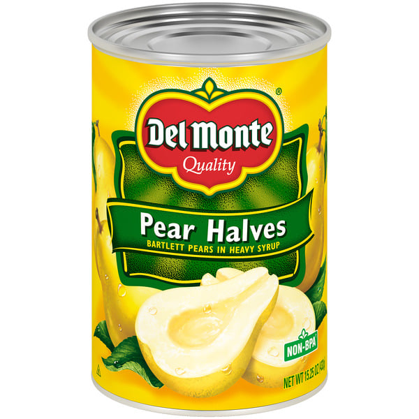 Canned Fruit & Applesauce Del Monte Pear Halves hero