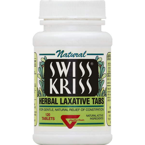 Digestion Swiss Kriss Herbal Laxative Tabs, Tablets hero