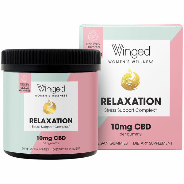 CBD Winged Hemp Extract, Relaxation, Gummies hero