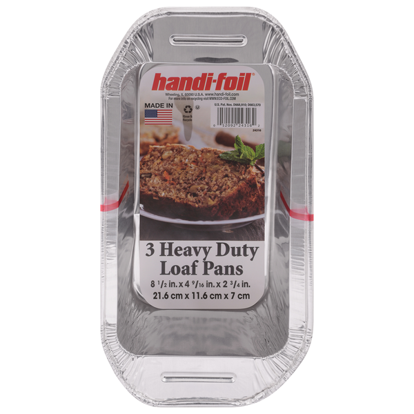 Kitchen Supplies Handi-foil Loaf Pans, Heavy Duty hero