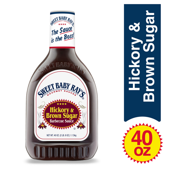 Marinades & Meat Preparation Sweet Baby Ray's Barbecue Sauce, Hickory & Brown Sugar hero