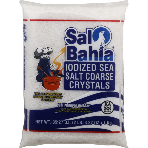 Spices & Seasonings Sal Bahía Sea Salt, Coarse Crystals, Iodized hero