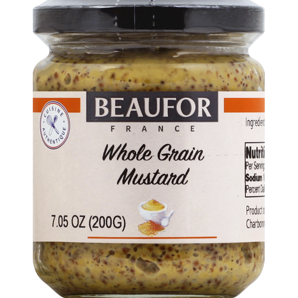 Condiments Beaufor Mustard, Whole Grain hero