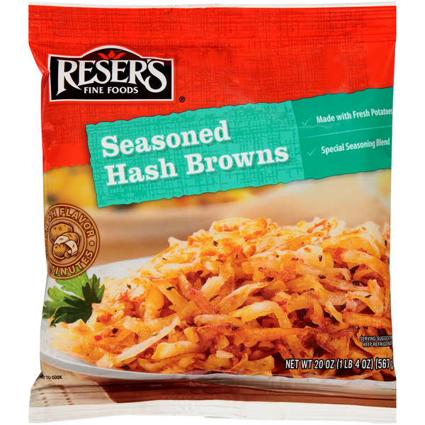 Frozen Produce Reser's Fine Foods Seasoned Hash Browns hero