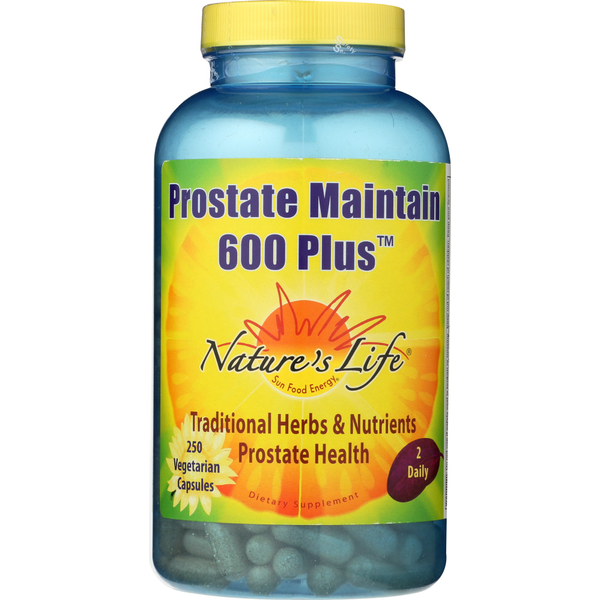 Vitamins & Supplements Nature's Life 600 Prostate Maintain hero