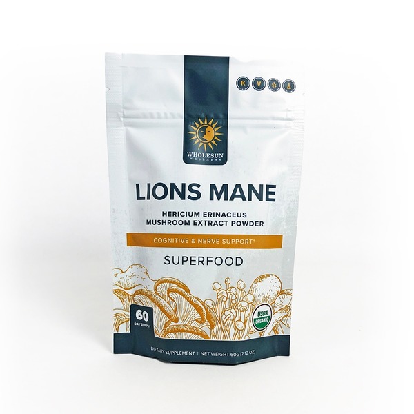 Vitamins & Supplements WholeSun Wellness Organic Lions Mane Powder hero