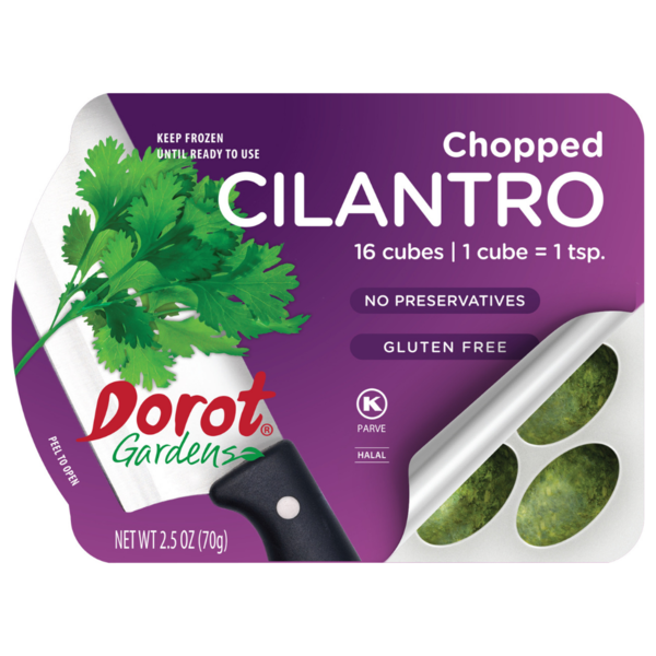 Frozen Vegetables Dorot Gardens Chopped Cilantro hero