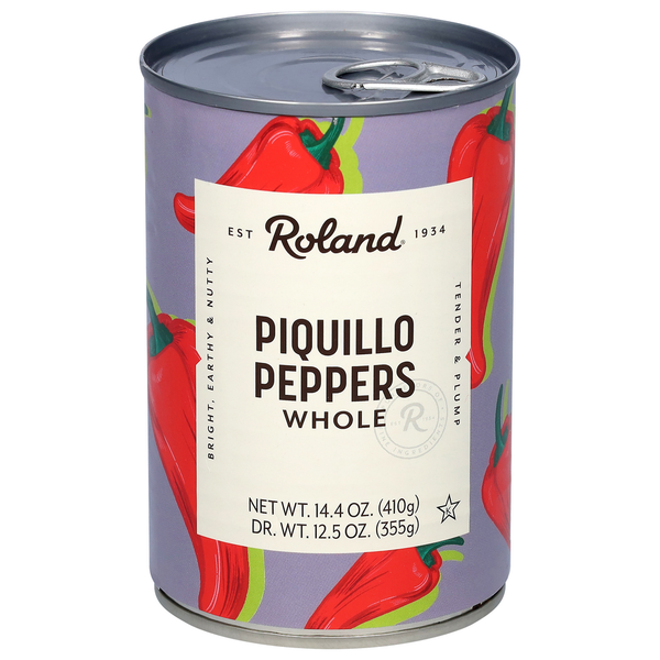 Canned & Jarred Vegetables Roland Foods Piquillo Peppers, Whole hero