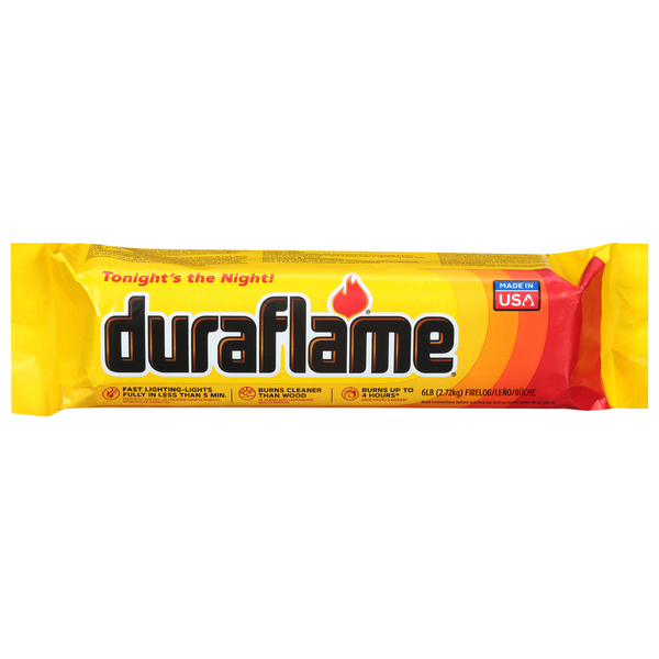 More Household duraflame 6lb 4-hr Firelog hero