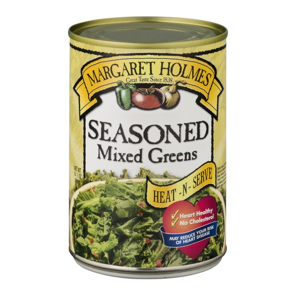 Canned & Jarred Vegetables Margaret Holmes Seasoned Mixed Greens hero